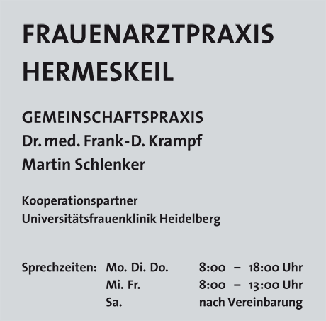 Frauenarztpraxis Hermeskeil - Dr. med. Frank-D. Krampf & Martin Schlenker